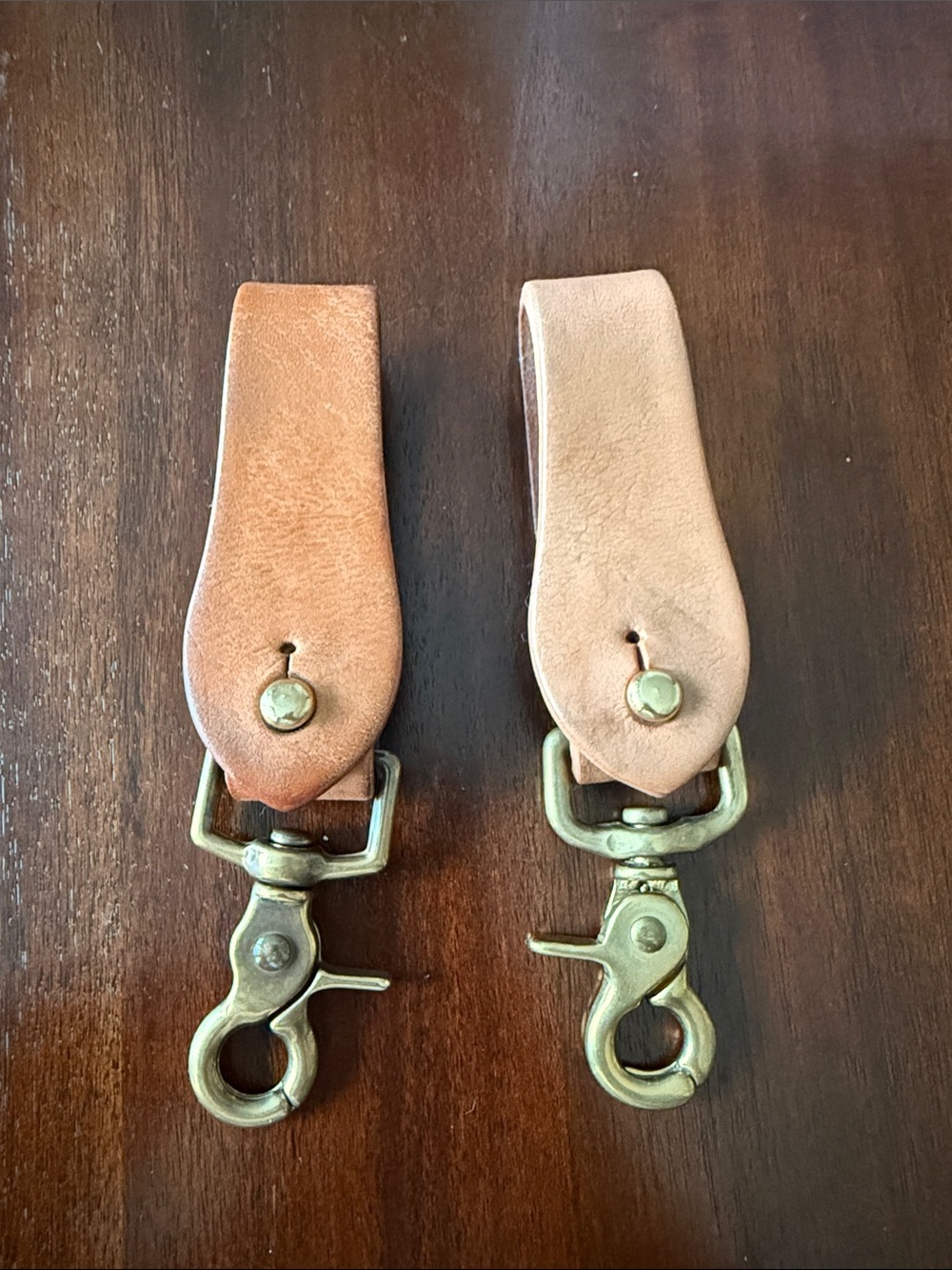 Division Road Incorporated leather key holders